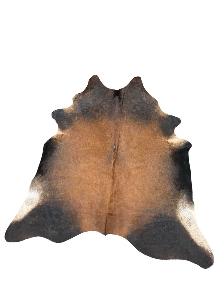 Red to Dark Brown Cowhide