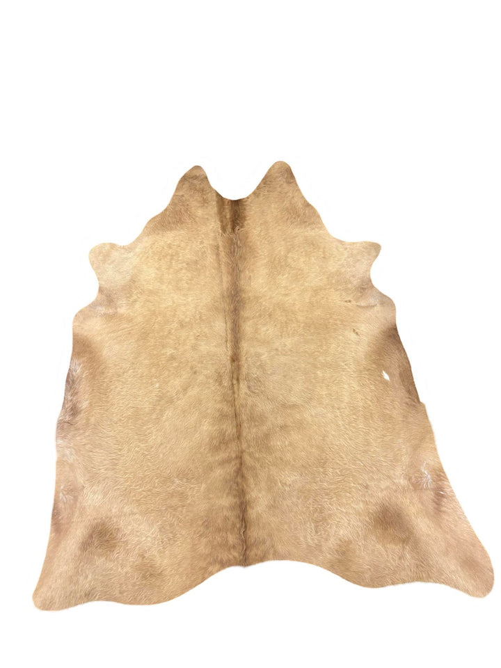 Solid Light Brown Cowhide