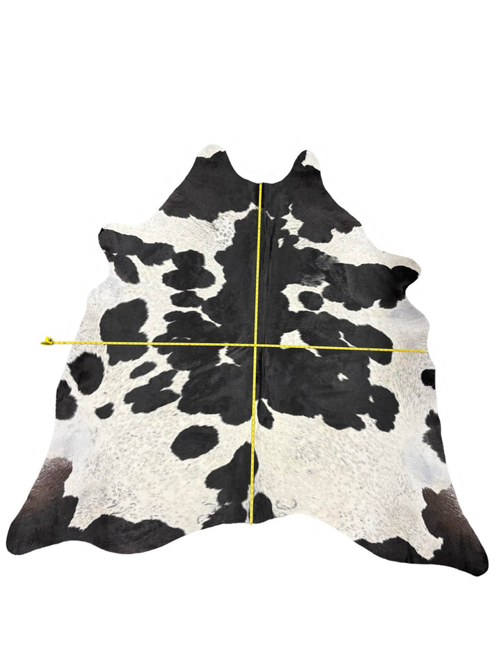 Black and White Spotted Cowhide