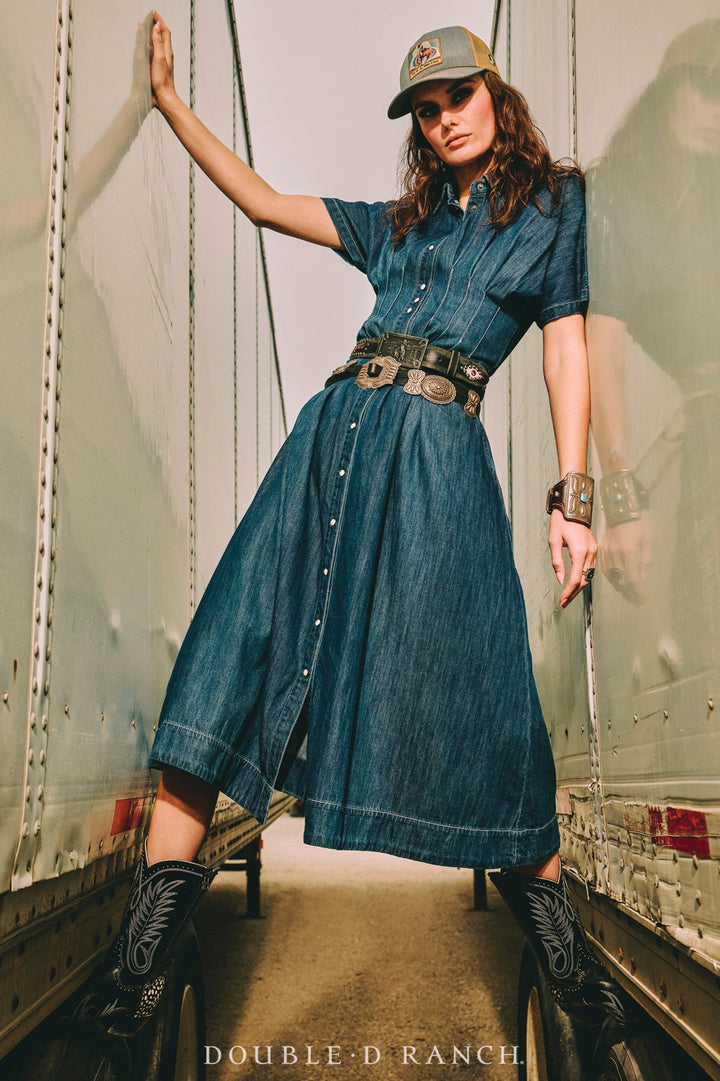 Double D Ranchwear Denim Texino Dress
