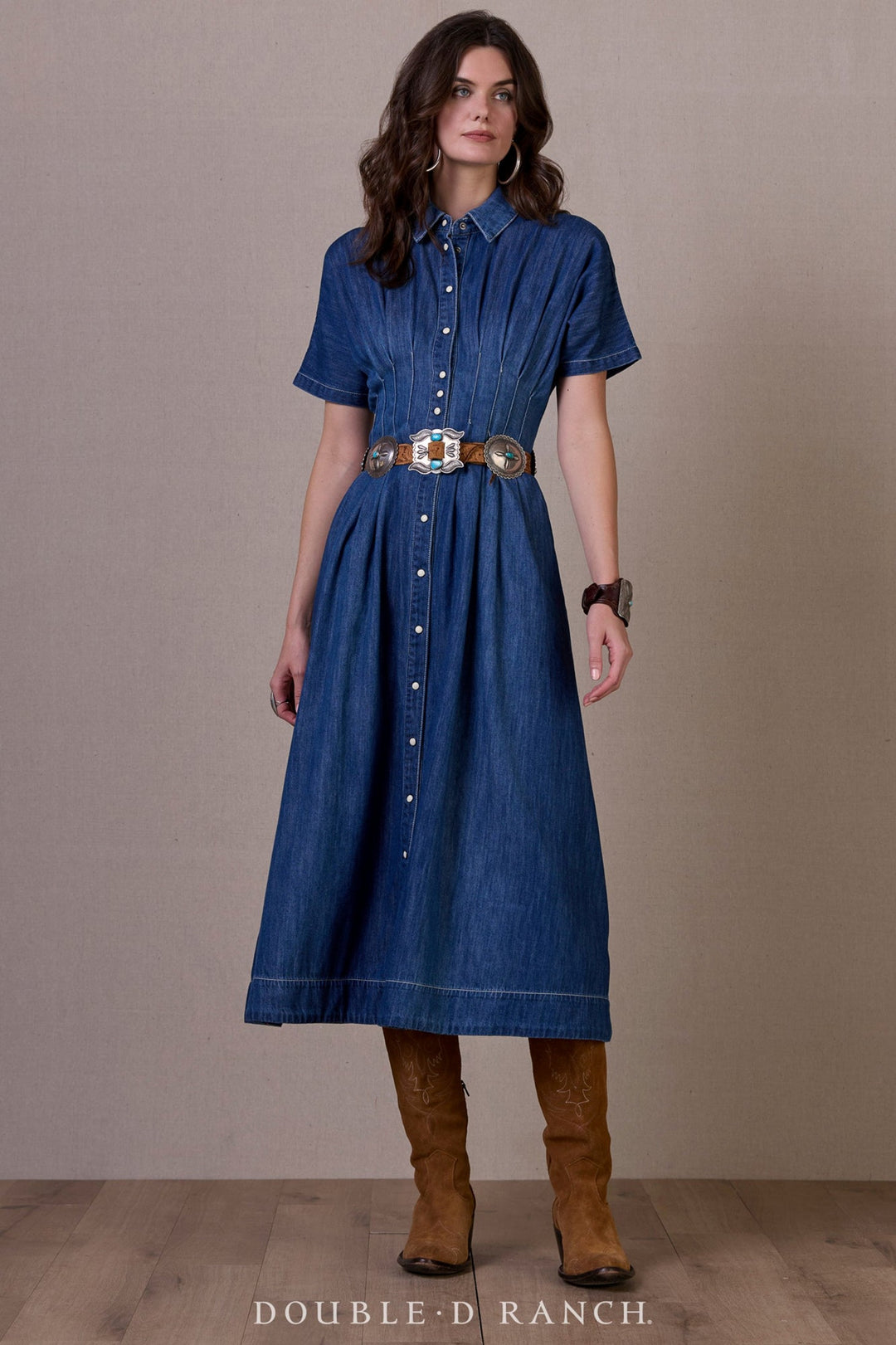 Double D Ranchwear Denim Texino Dress
