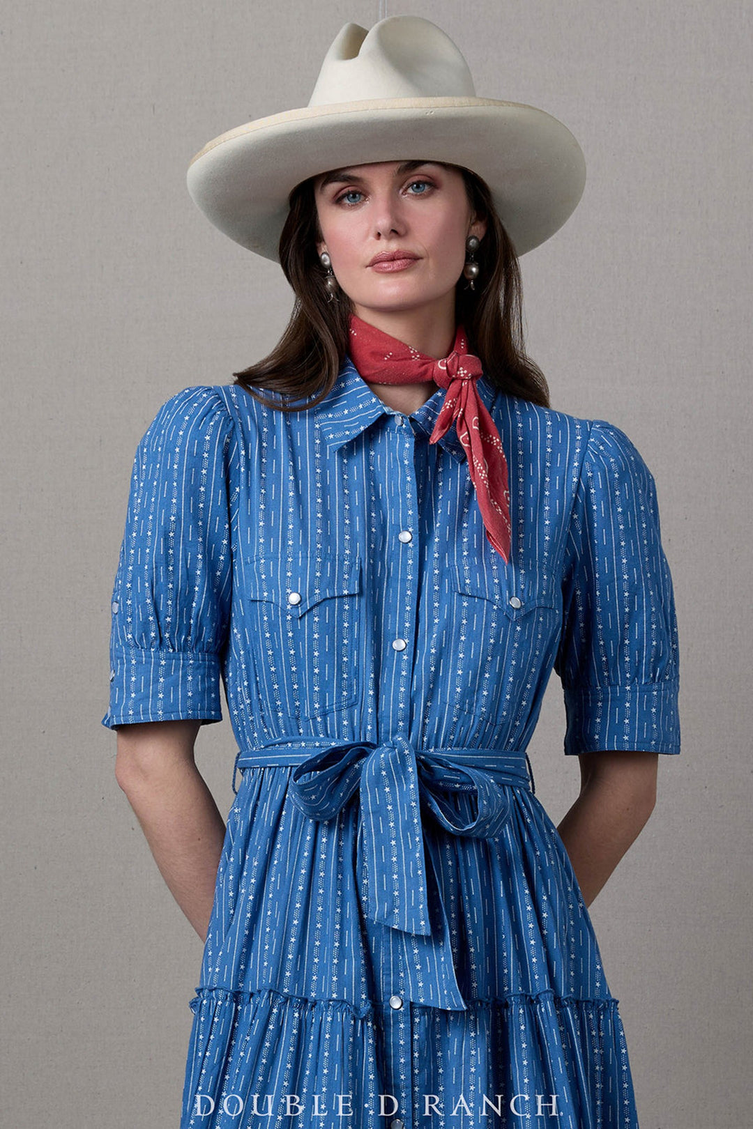 Double D Ranchwear Bunting Blues Dress