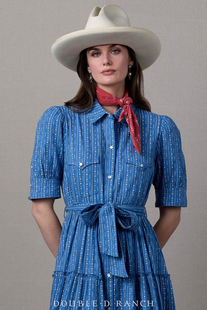 Double D Ranchwear Bunting Blues Dress