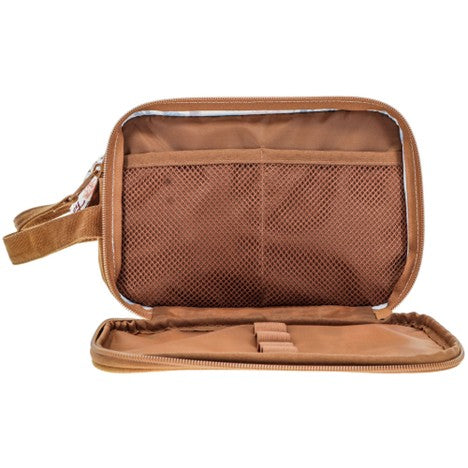 Hooey Cream and Tan Rodeo Print Dopp Kit