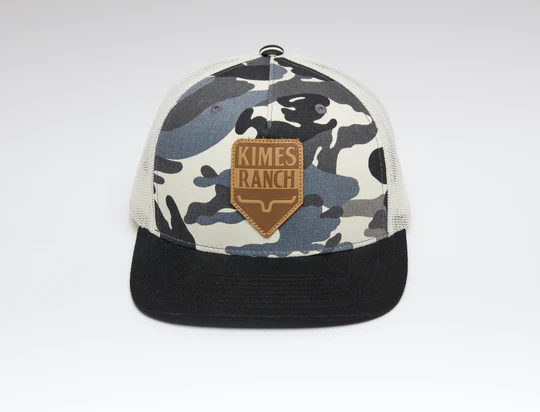 Kimes Ranch Drop In Camo Trucker Hat