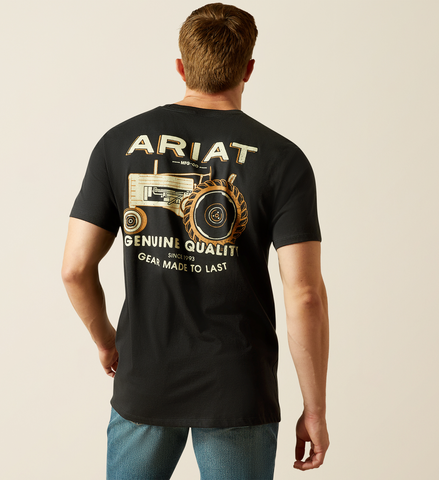 Ariat Men's Black Gramps Tractor Tee