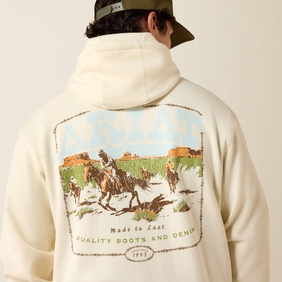Ariat Men's Turtledove Pulp Western Hoodie