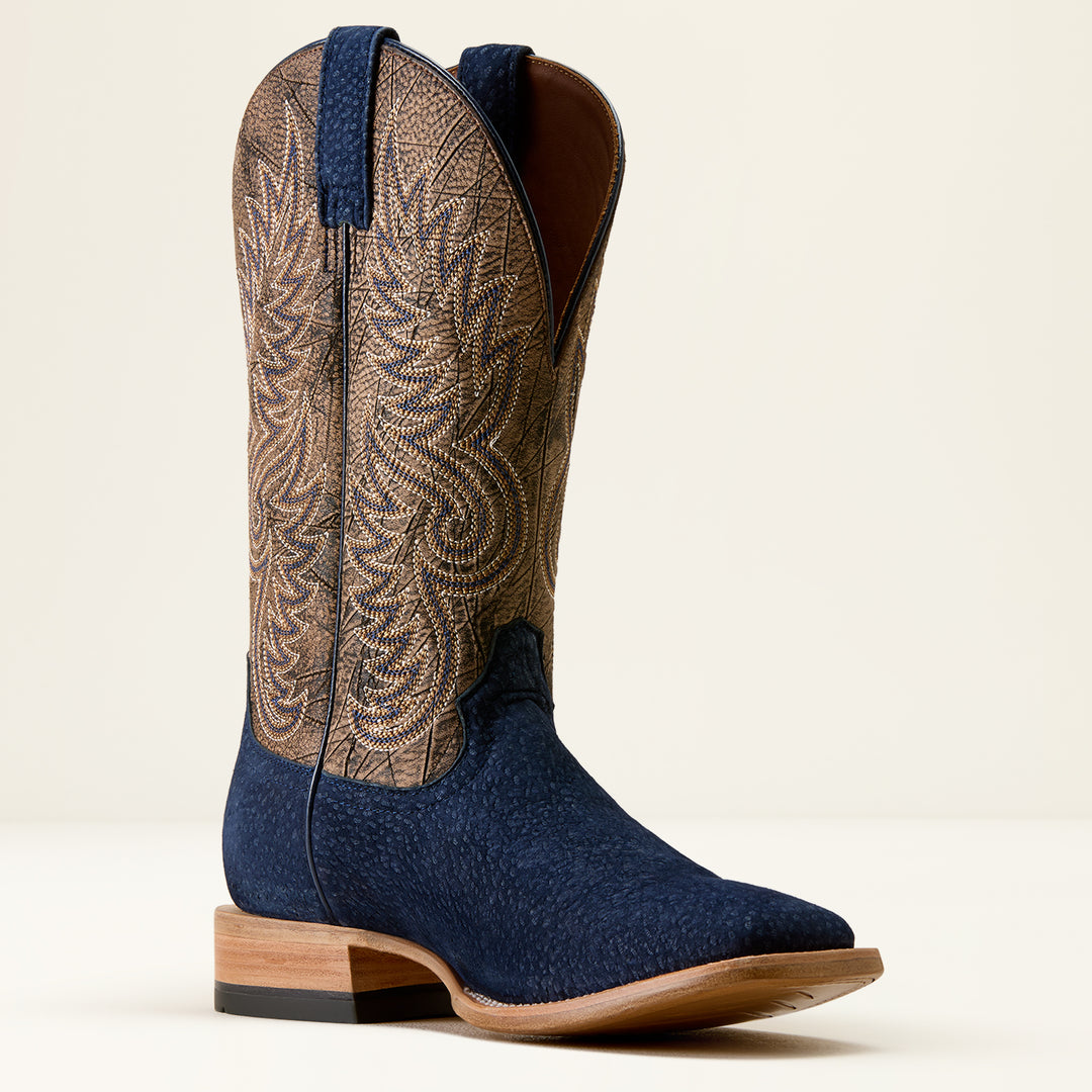Ariat Men's Navy Carpincho McCoy Western Boot