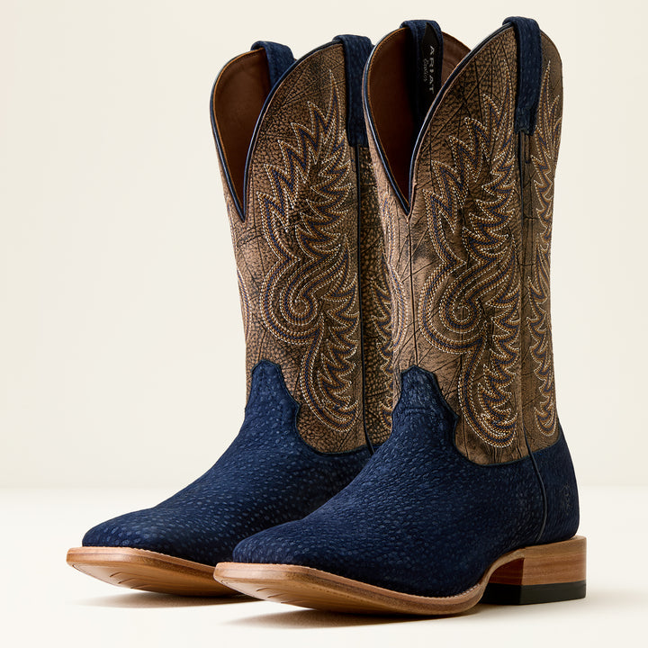 Ariat Men's Navy Carpincho McCoy Western Boot