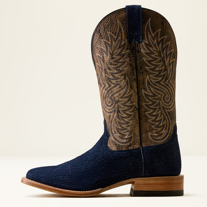 Ariat Men's Navy Carpincho McCoy Western Boot