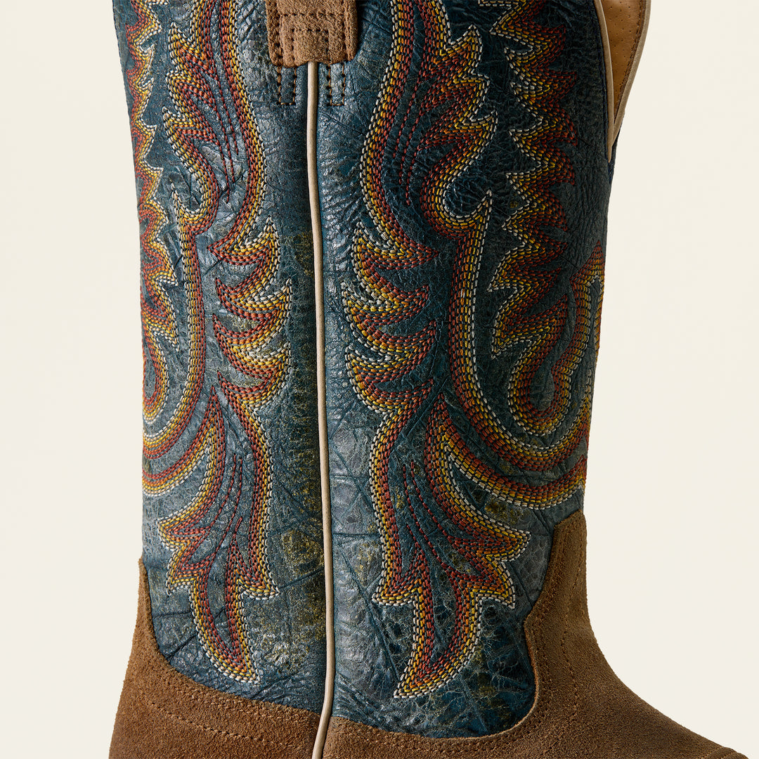 Ariat Men's Timber Tan Roughout Slatewood Cowboy Boot