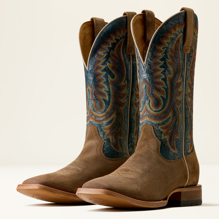 Ariat Men's Timber Tan Roughout Slatewood Cowboy Boot
