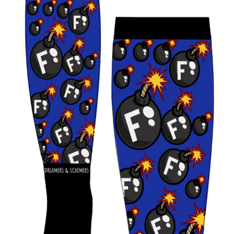 Dreamers & Schemers F Bomb Pair and a Spare Socks