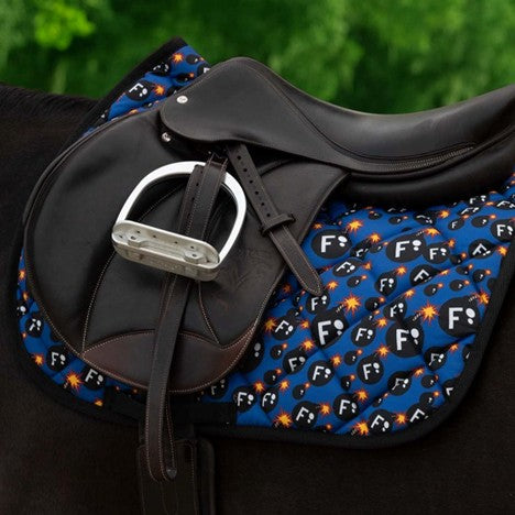 Dreamers & Schemers F Bomb Saddle Pad