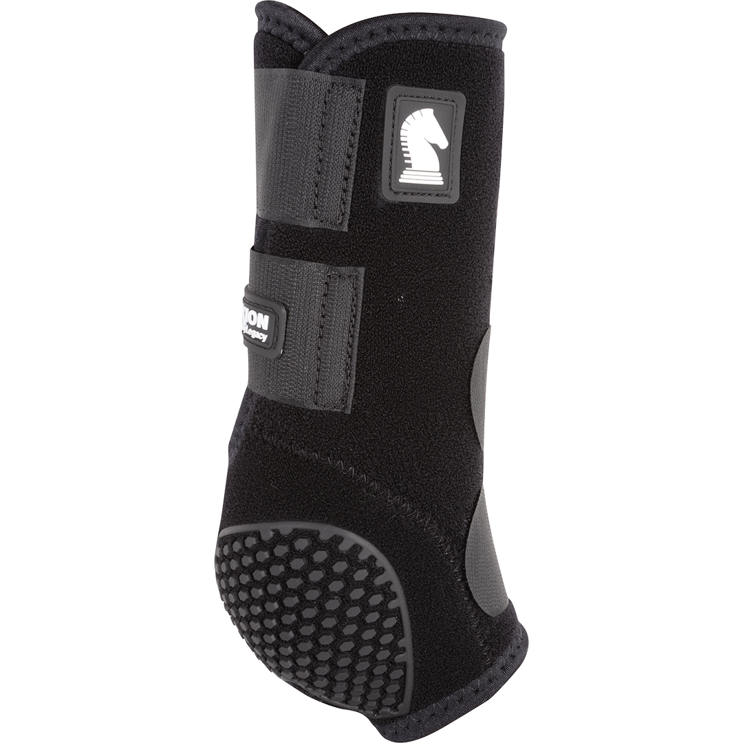 Classic Equine Flexion Legacy2 Support Boots-Front Black