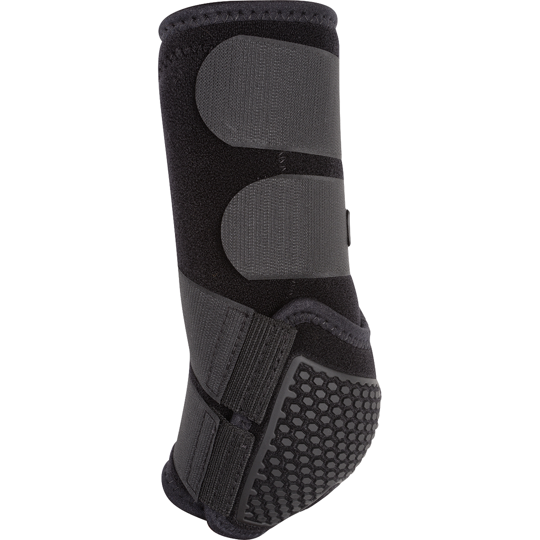 Classic Equine Flexion Legacy2 Support Boots-Front Black