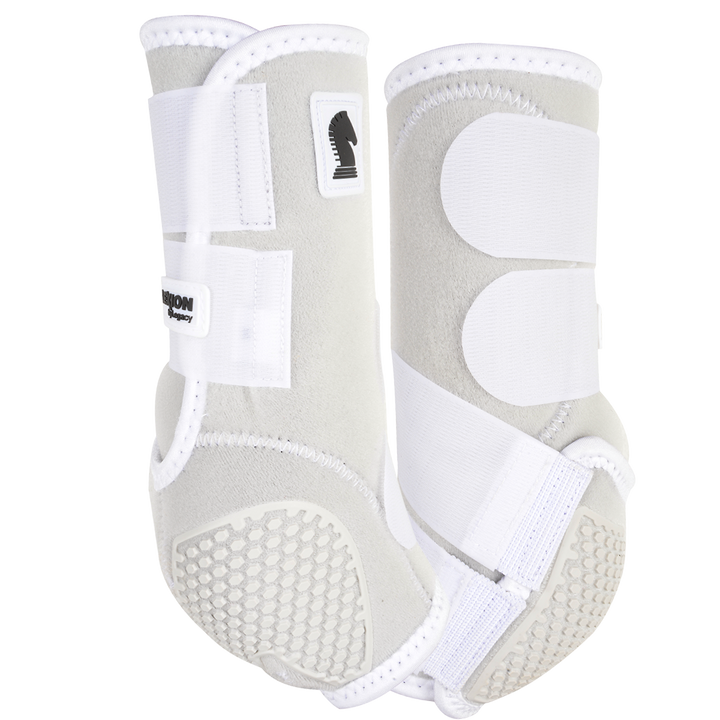 Classic Equine Flexion Legacy2 Support Boots-Front White