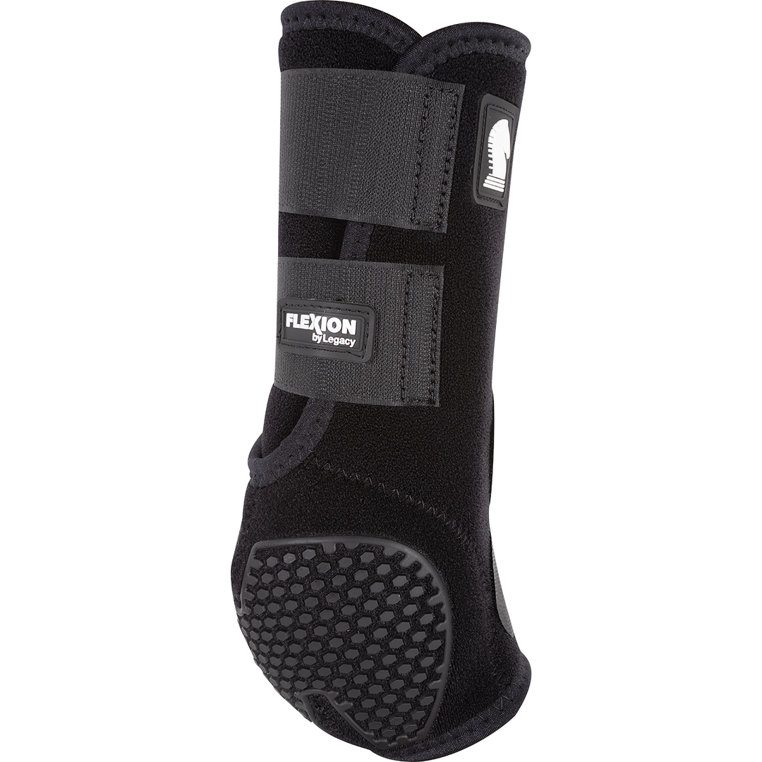 Classic Equine Flexion Legacy2 Support Boots-Hind Black
