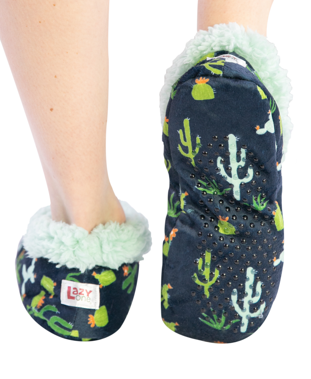 Lazy One Cactus Blue Fuzzy Feet West 20 Saddle Co.