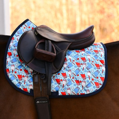 Dreamers & Schemers Holiday The 4th Saddle Pad