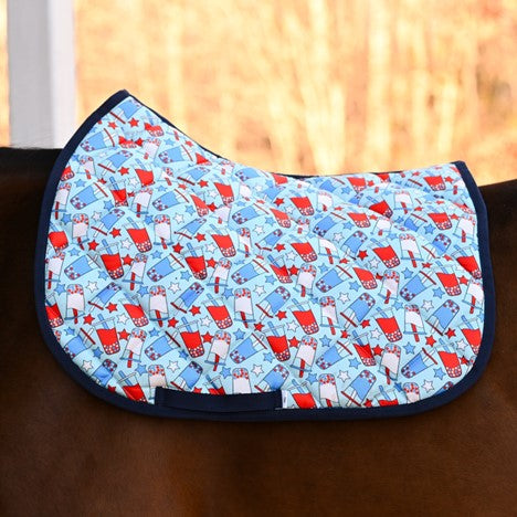 Dreamers & Schemers Holiday The 4th Saddle Pad