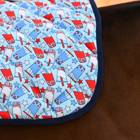 Dreamers & Schemers Holiday The 4th Saddle Pad