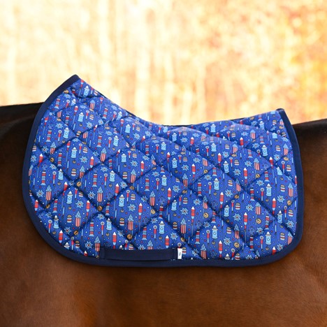 Dreamers & Schemers Holiday Boom Saddle Pad