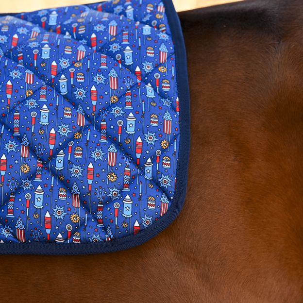 Dreamers & Schemers Holiday Boom Saddle Pad