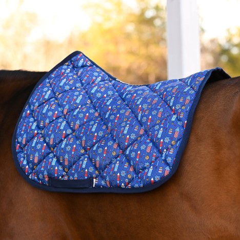 Dreamers & Schemers Holiday Boom Saddle Pad