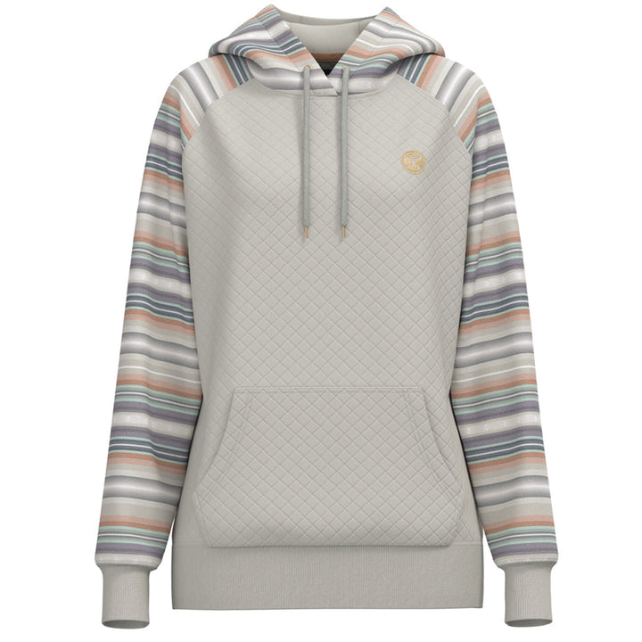 Hooey Women's Cream and Serape Summit Hoodie