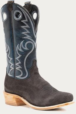 Hyer Men's Charcoal Roughout McCune Western Boot