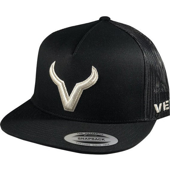 Vexil White Icon Black Hat