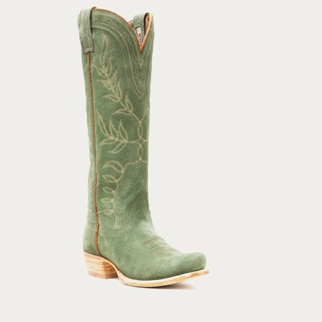 Hyer Women's Green Abbyville Cowboy Boot