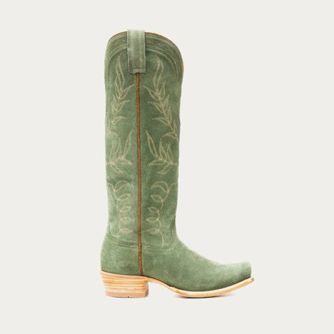 Hyer Women's Green Abbyville Cowboy Boot