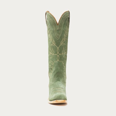 Hyer Women's Green Abbyville Cowboy Boot