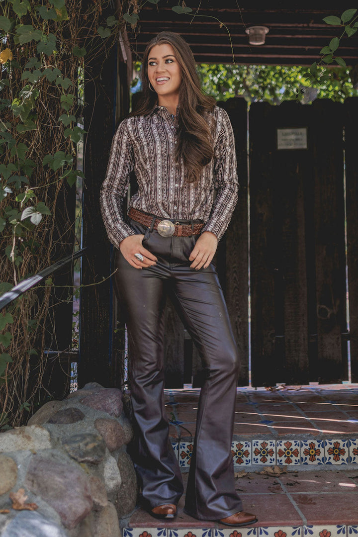 Lovlei Ranch Women's Buckskin Horse Trails Cheyenne Western Shirt