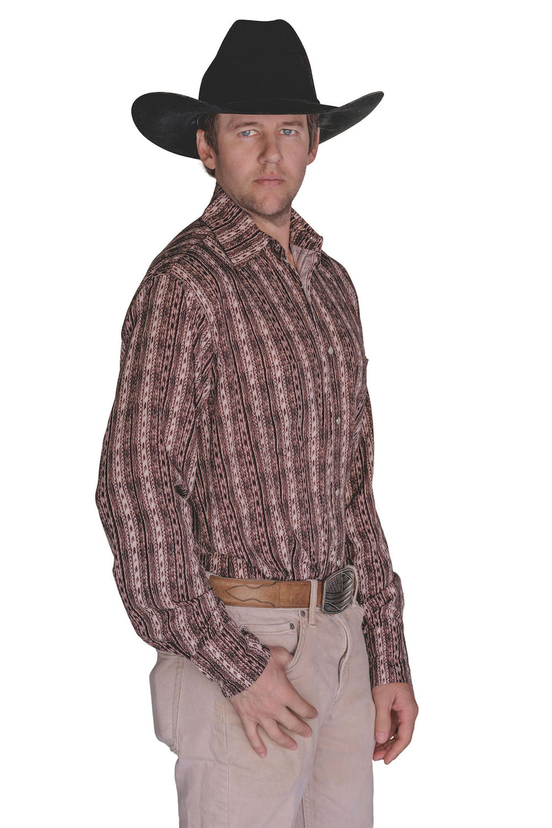 Lovlei Ranch Men's Buckskin Horse Trails Sheridan Men's Shirt