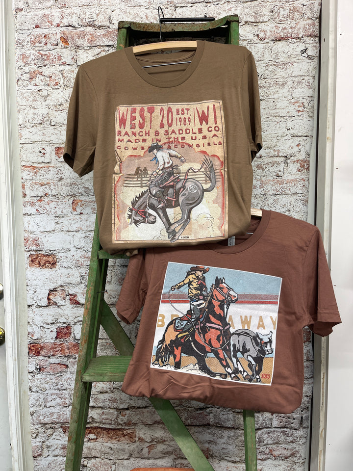 West 20 Chestnut Breakaway Tee