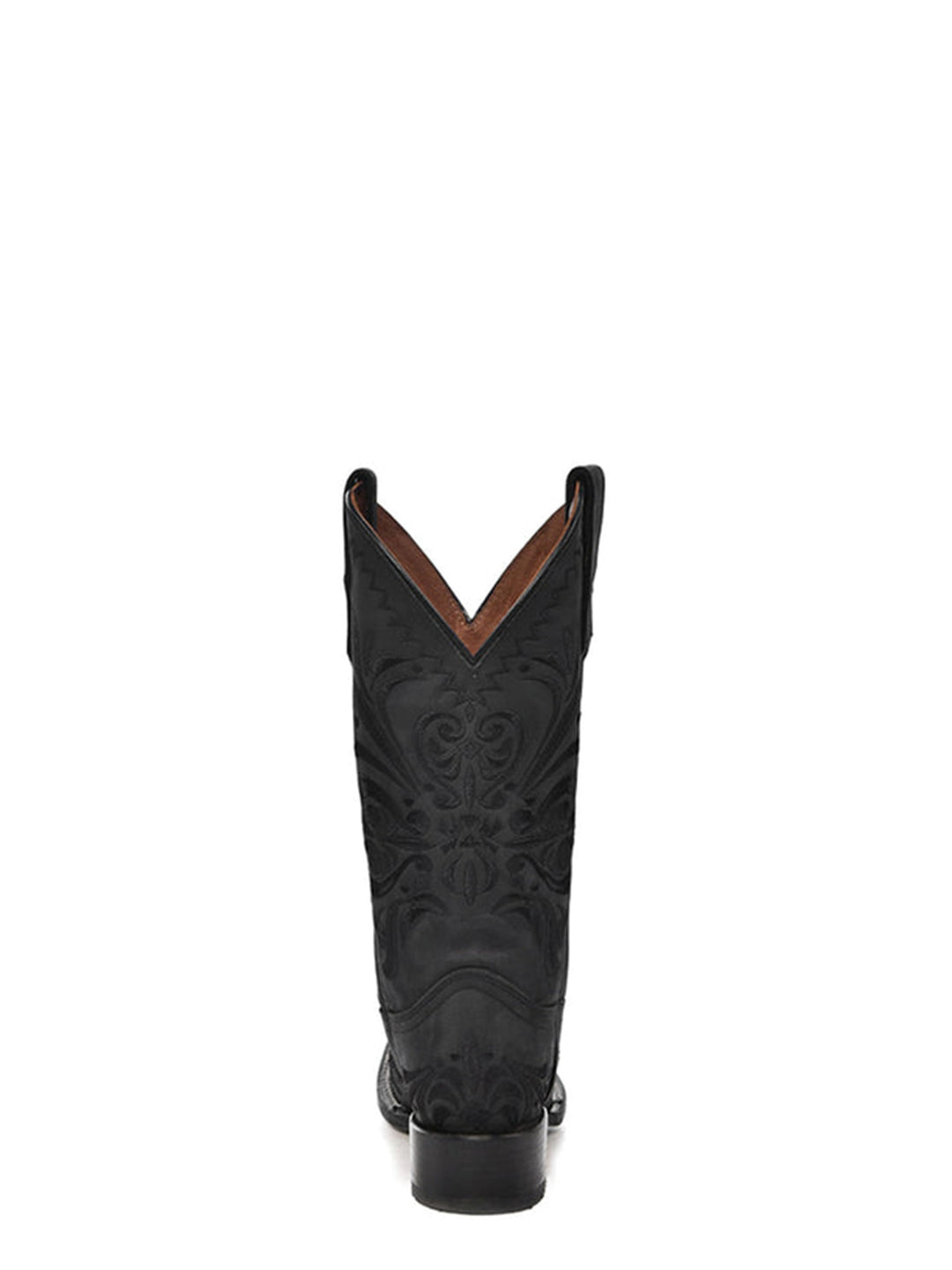 Corral Women's Embroidered Black Square Toe Cowboy Boot