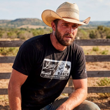 Lazy J Ranch Black Legado Short Sleeve Tee