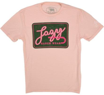 Lazy J Ranch Light Pink Breakaway Short Sleeve Tee
