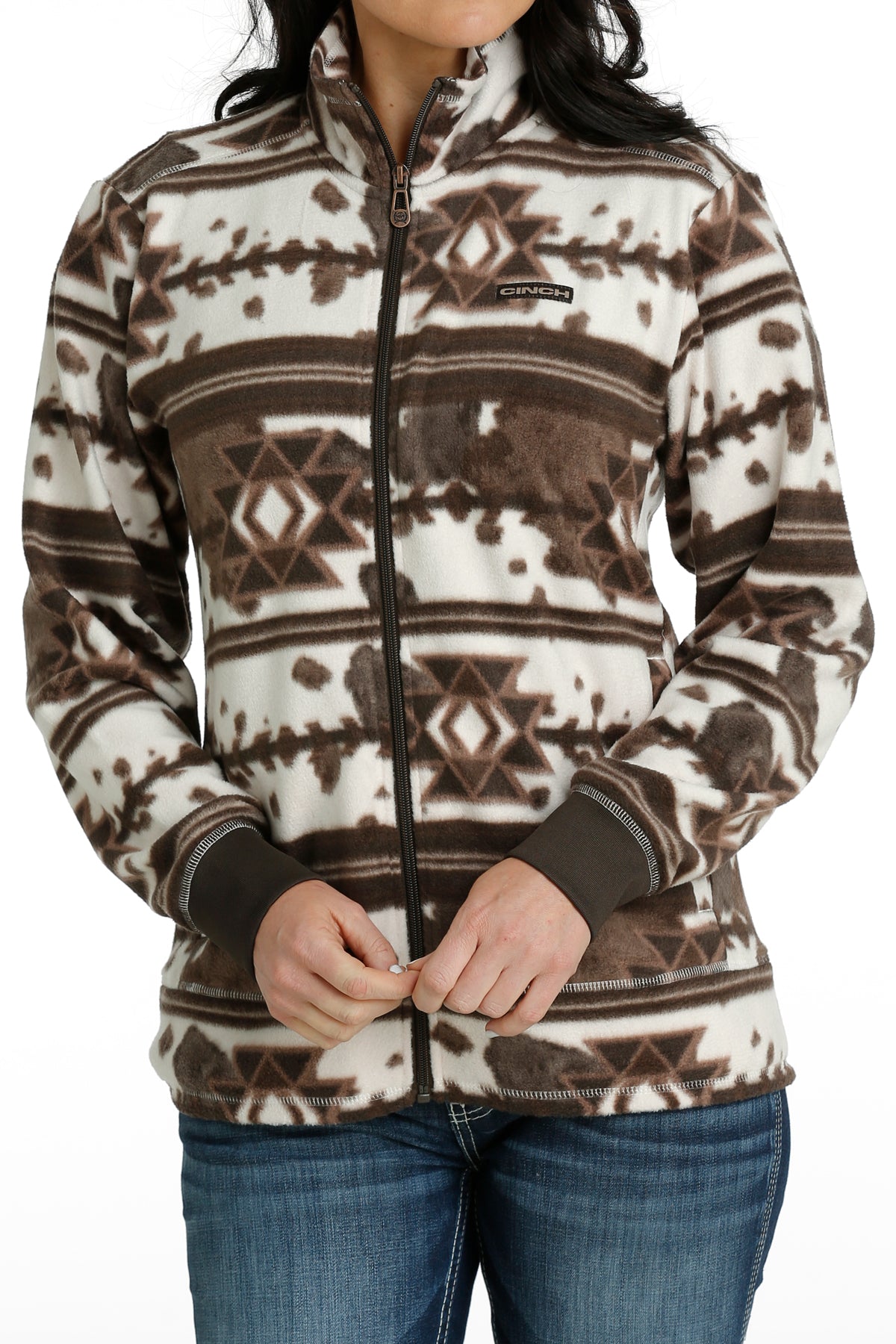 Cinch zip up clearance jacket