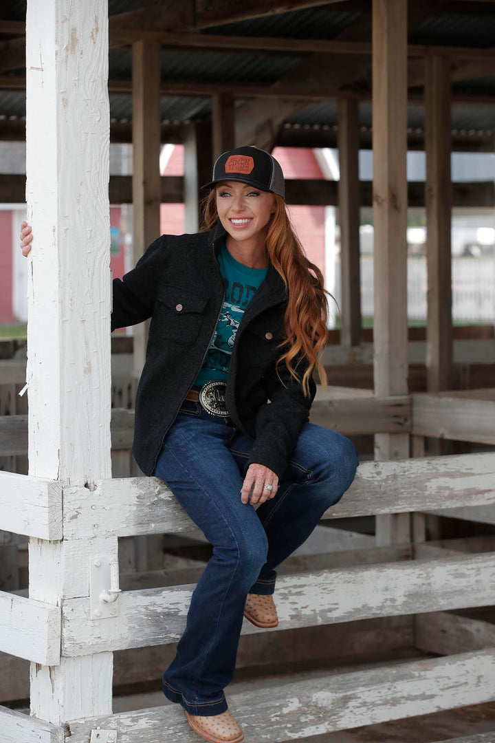 Cinch Women's Black Shirt Jacket