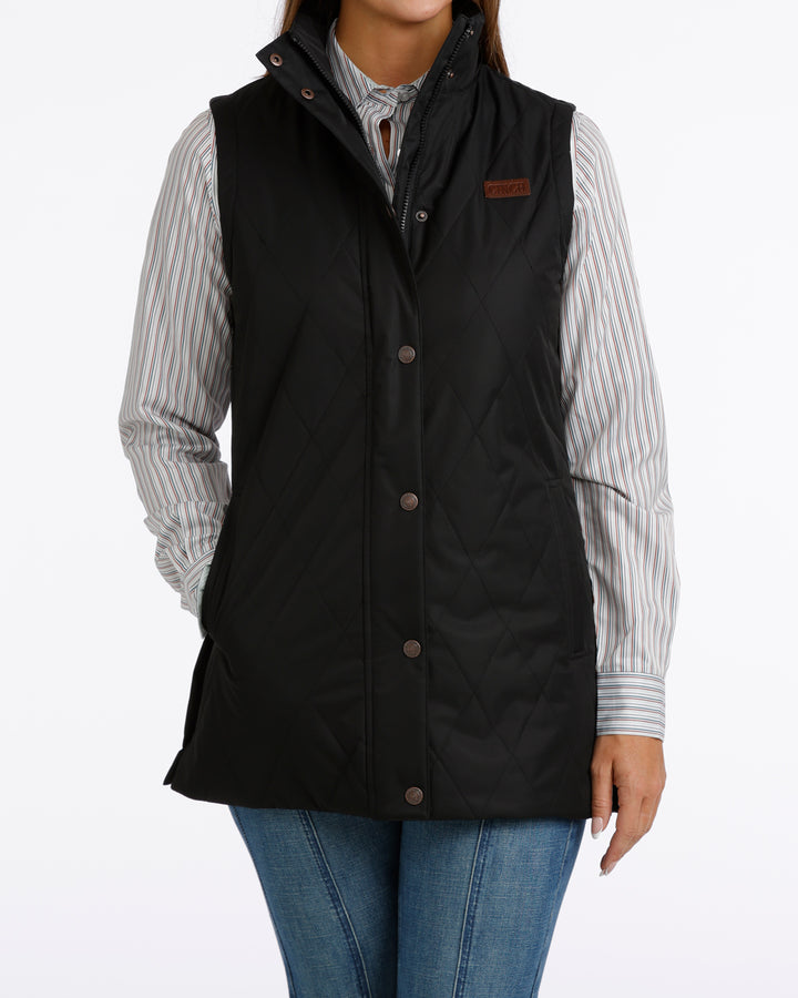 Cinch Women's Black Barn Vest