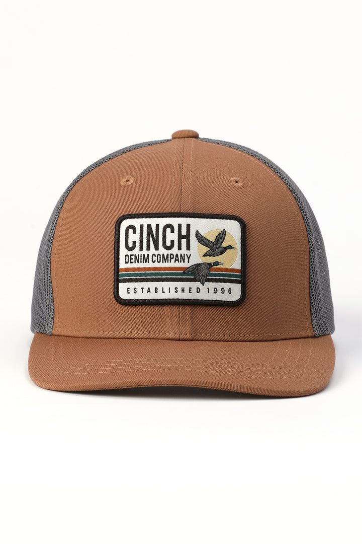 Cinch Men's Gold Flying Duck Cap