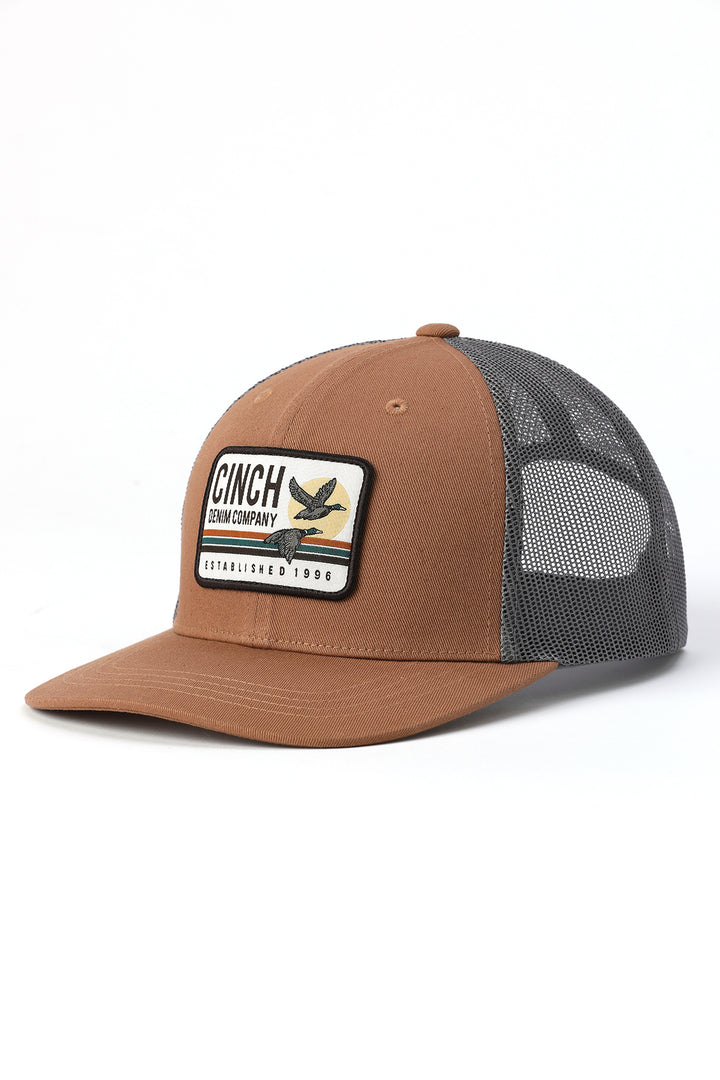 Cinch Men's Gold Flying Duck Cap