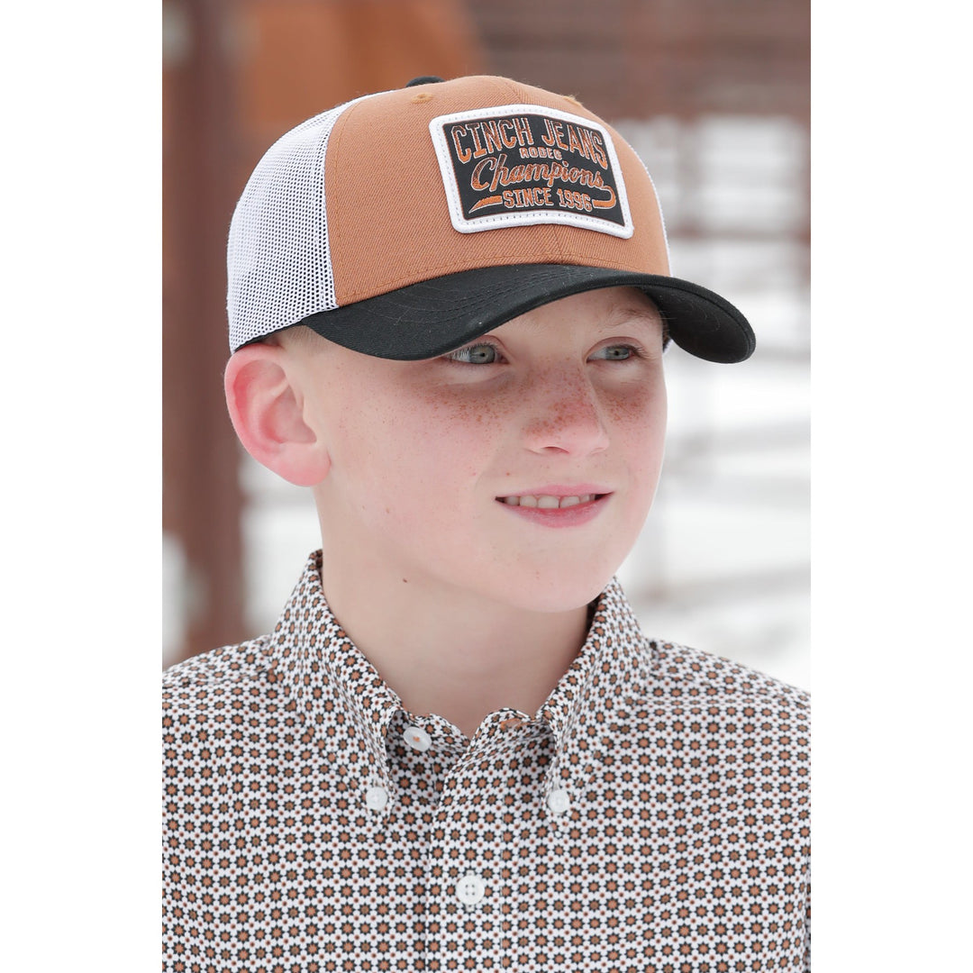 Cinch Kid's Gold Rodeo Champions Hat