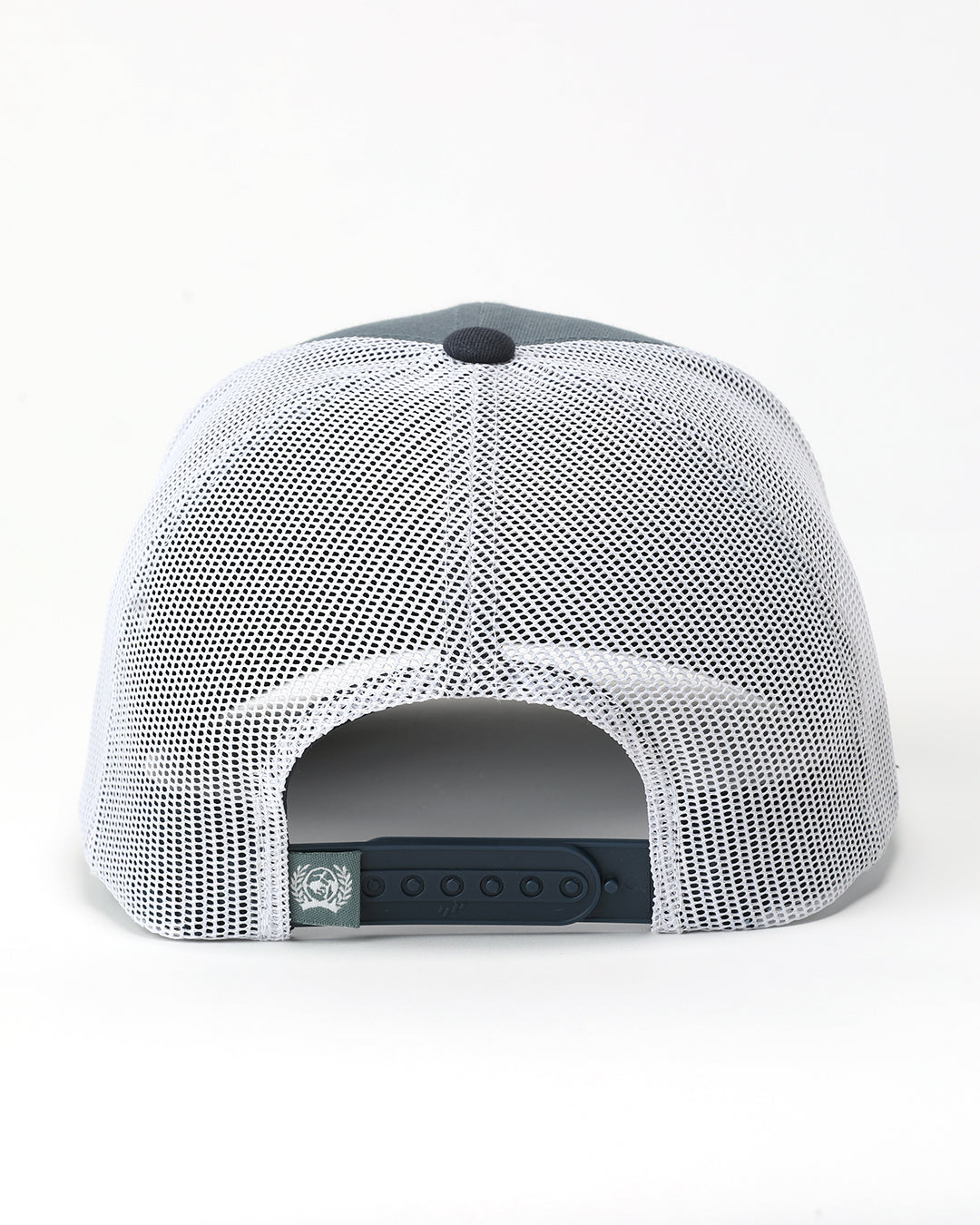 Cinch Blue Woven Logo Patch Trucker Cap