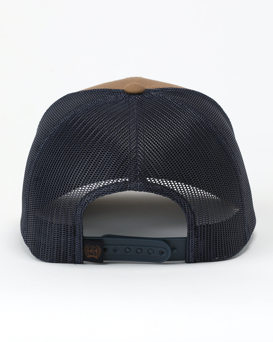 Cinch Brown Bucking Bronc Logo Patch Trucker Cap