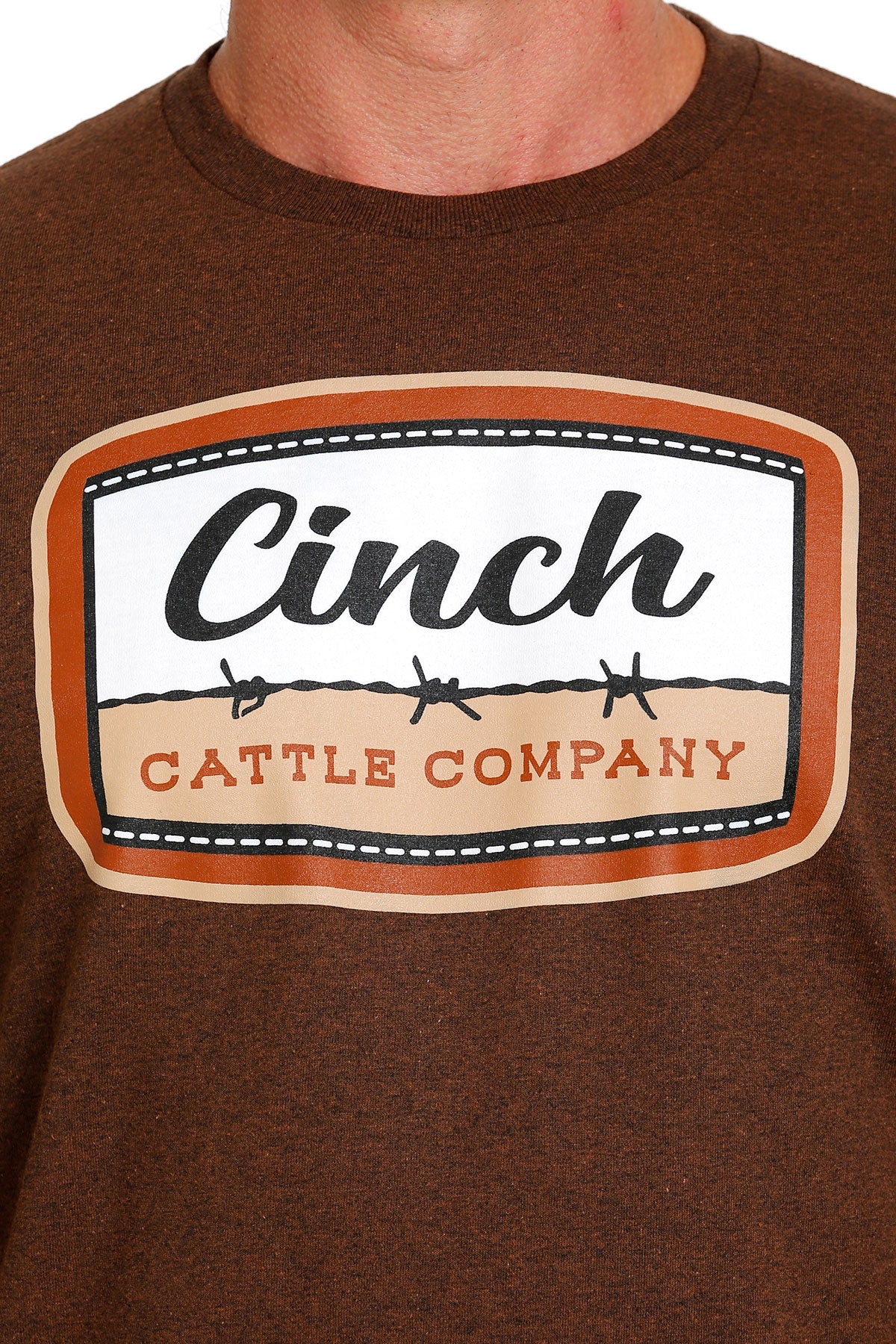 Cinch Men's Brown Cattle Company Tee